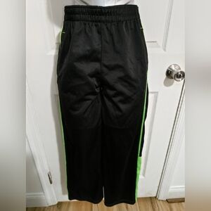 STARTER Black and Green Joggers with Neon Accents